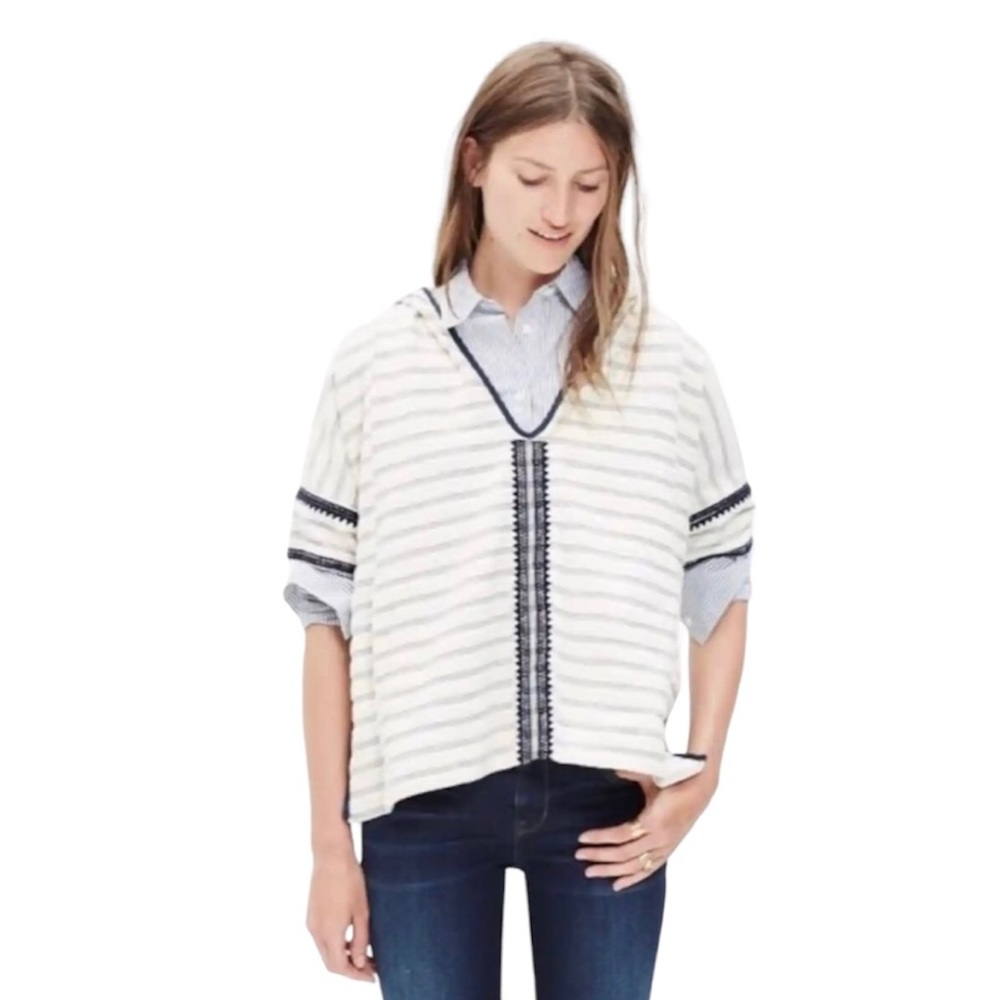 Madewell "Elsie" Hooded Pullover